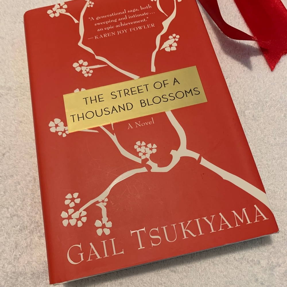 Hard cover novel by Gail Tsukiyama